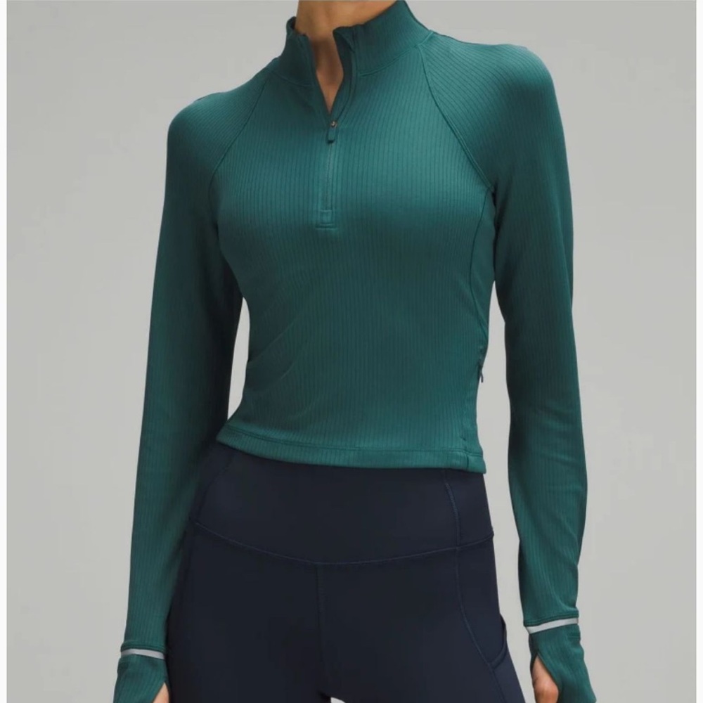 Lululemon Cropped Half Zip Jacket